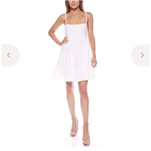 FAITHFULL THE BRAND Octavia Cotton-Poplin Mini Dress